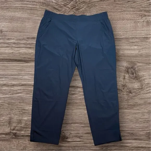 Eddie Bauer Ankle Traveler Pant Black Women’s Size XL - Picture 1 of 7